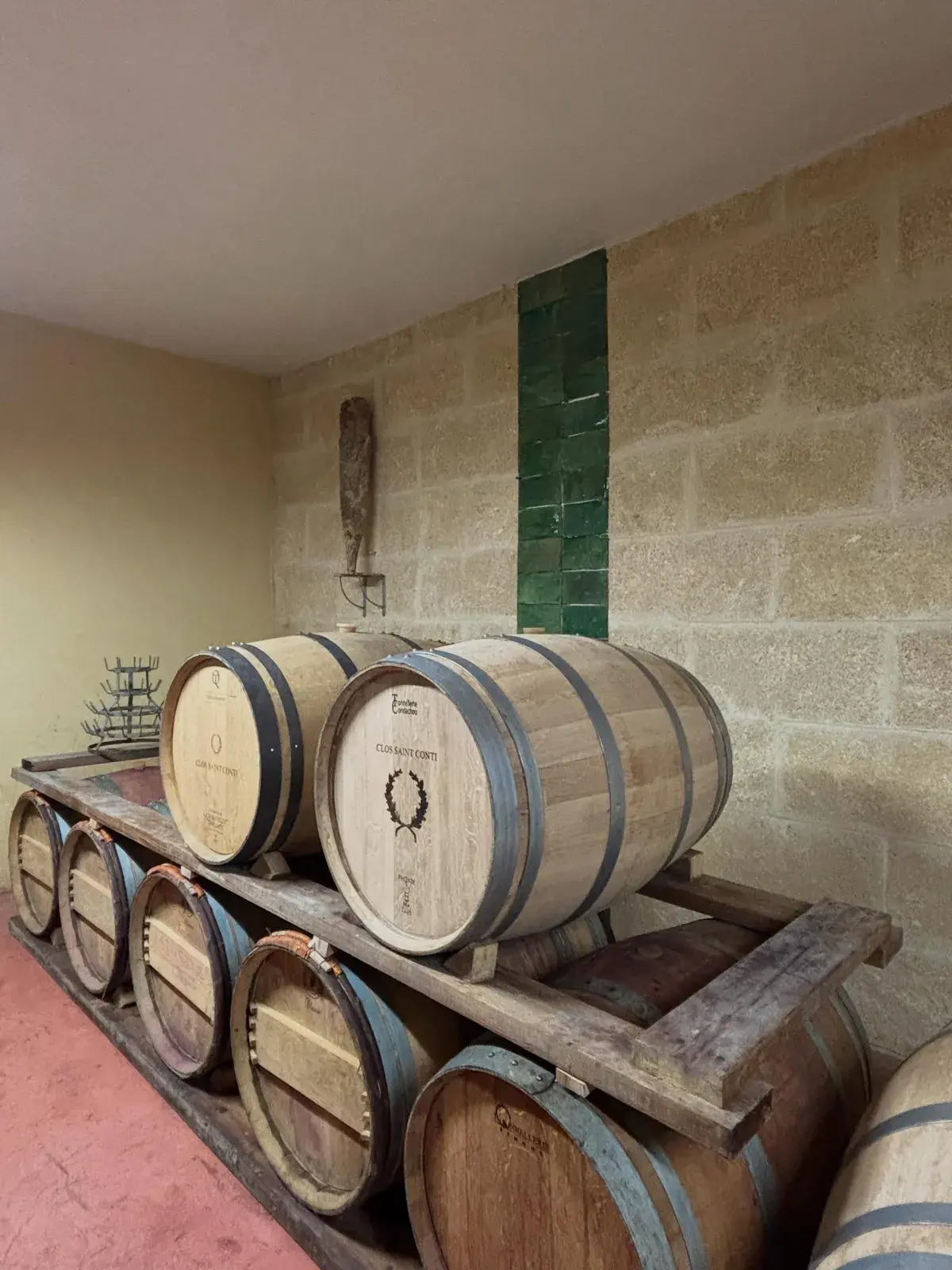 Clos Saint Conti · Fut de chene chai