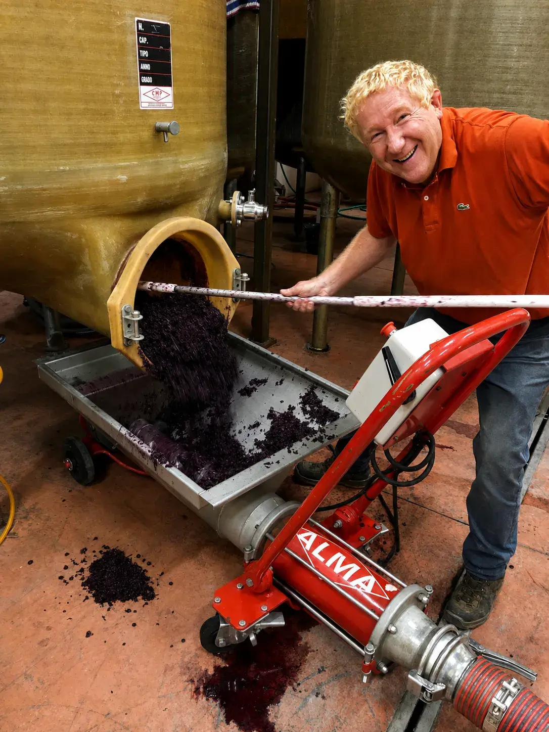 Clos Saint Conti · Vigneron decuvage marc