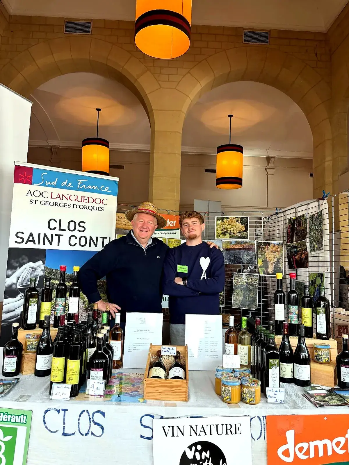 Clos Saint Conti · Stand marche clos saint conti