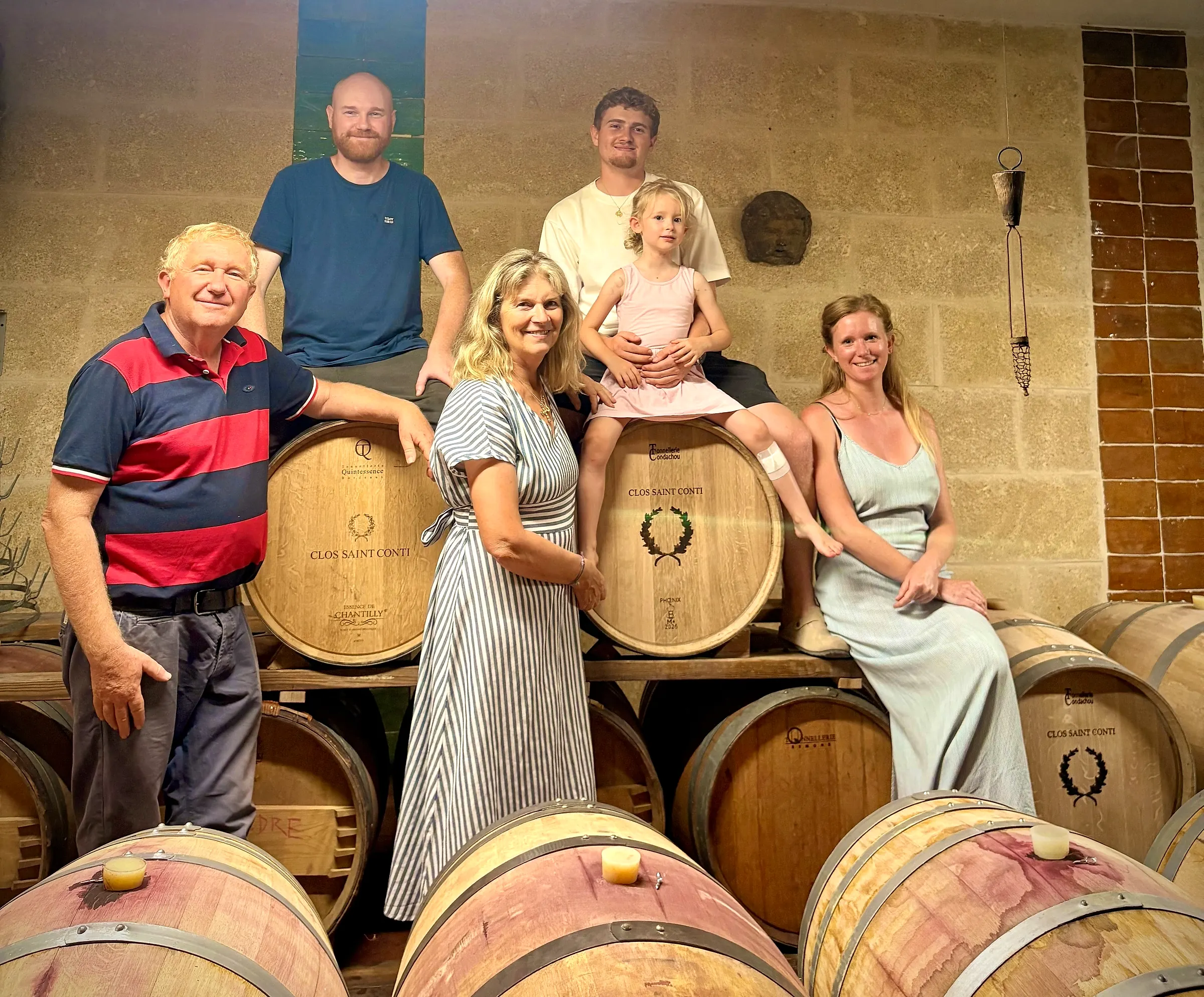 Clos Saint Conti · Famille clos saint conti chai