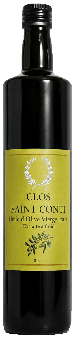 Huile d'olive fruité vert Clos Saint Conti