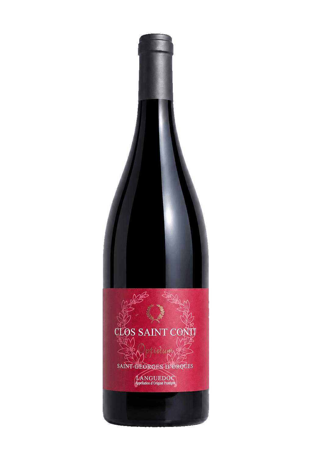 Bouteille Oppidum rouge Clos Saint Conti